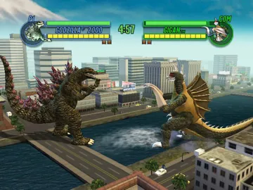 Godzilla Save The Earth (USA) screen shot game playing